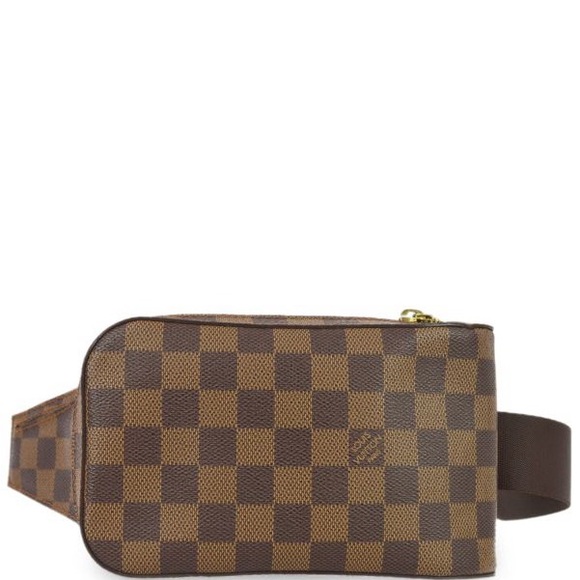 Like new Louis Vuitton,Brown Belt Bag with Gold Hardware and Distinctive Pattern - Picture 2 of 3